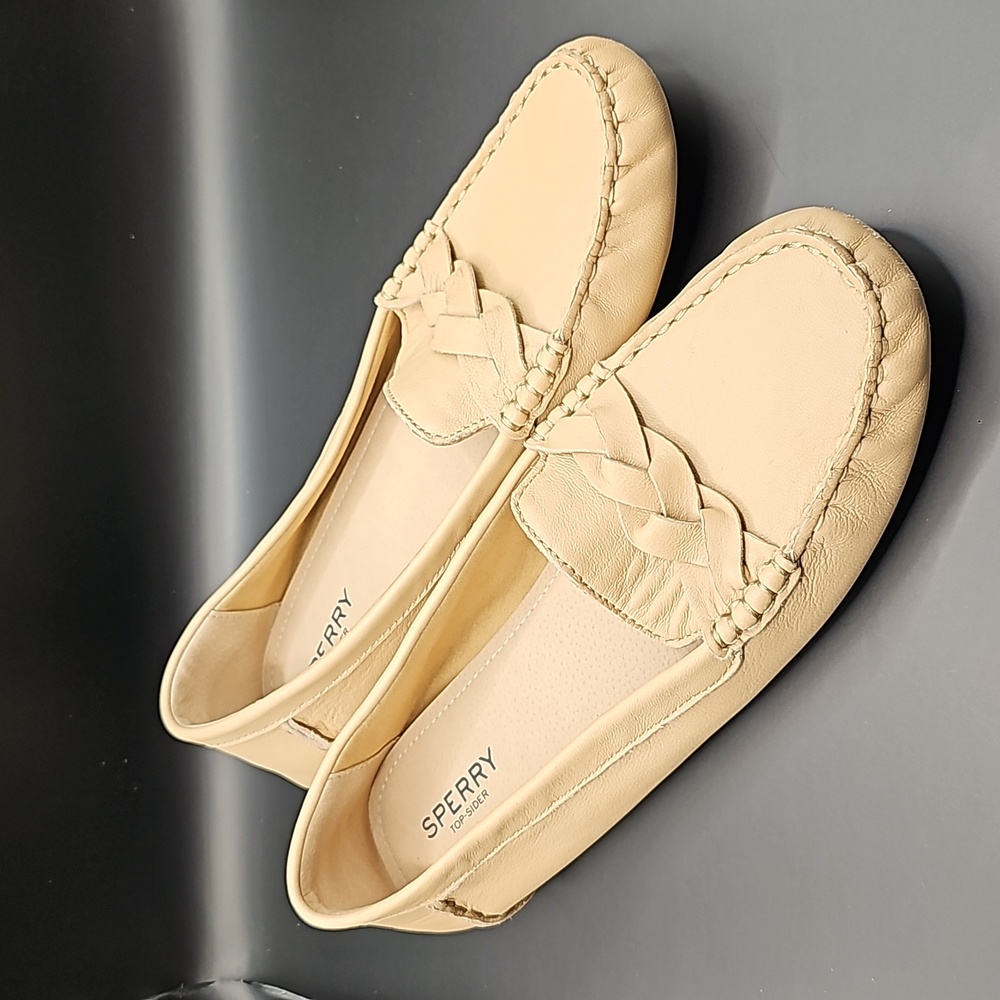 Sperry Top-Sider Bridge Driver Loafer, Womens 8.5, Tan